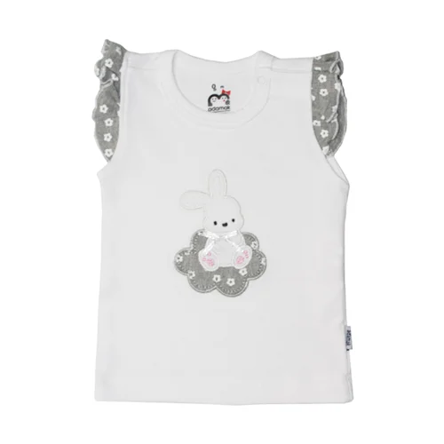 تاپ حلقه چین خرگوش و گل