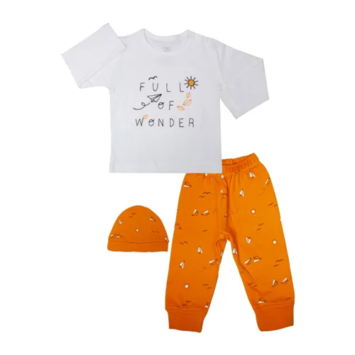 بلوز و شلوار موشک نارنجی