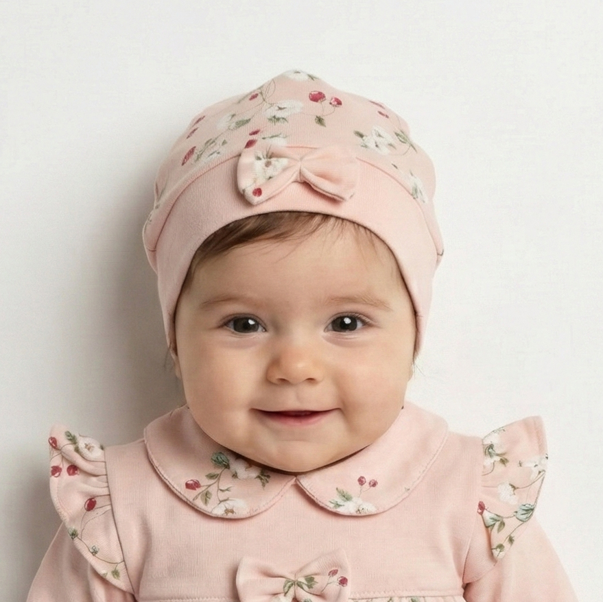 کلاه گرد توت فرنگی