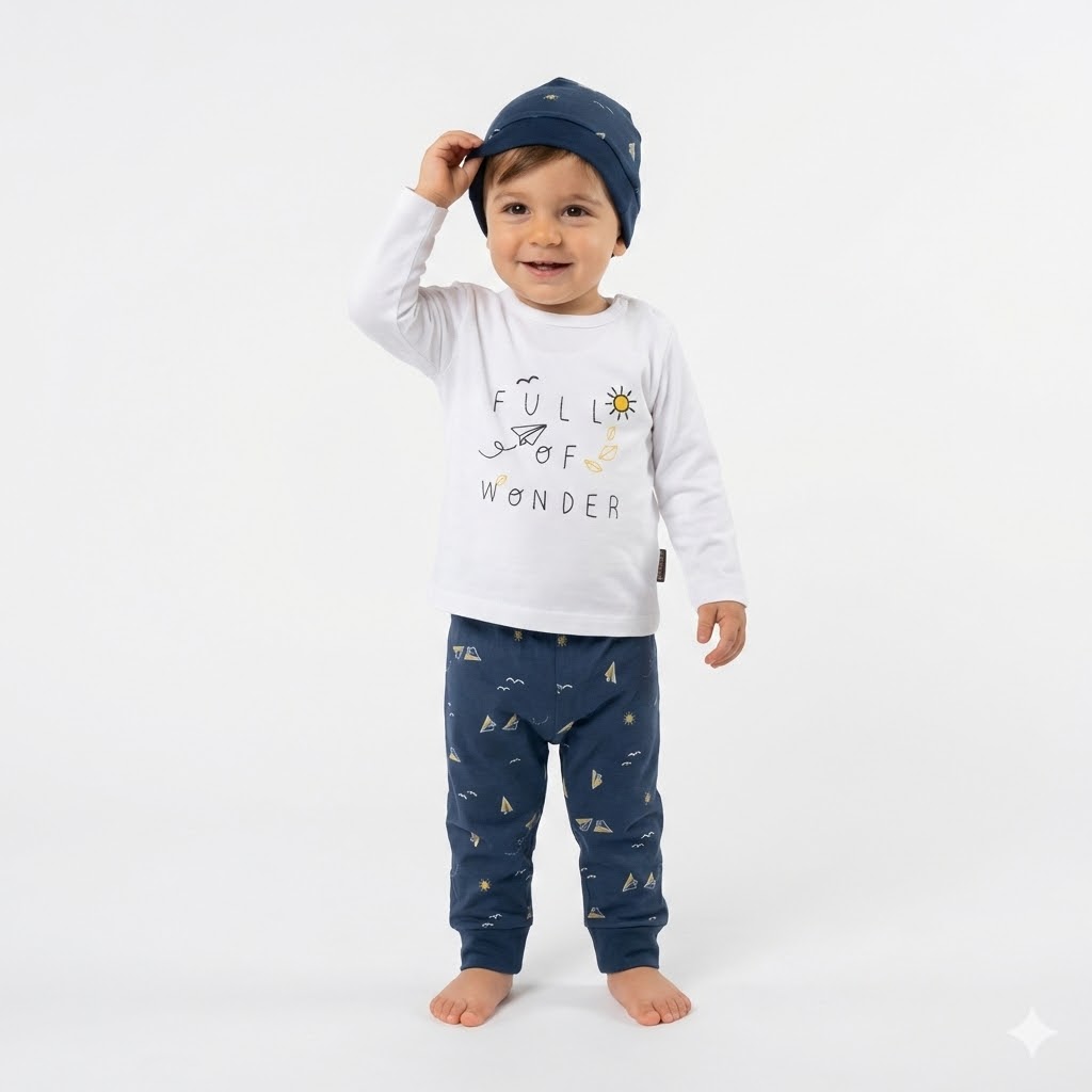 بلوز و شلوار موشک سرمه ای