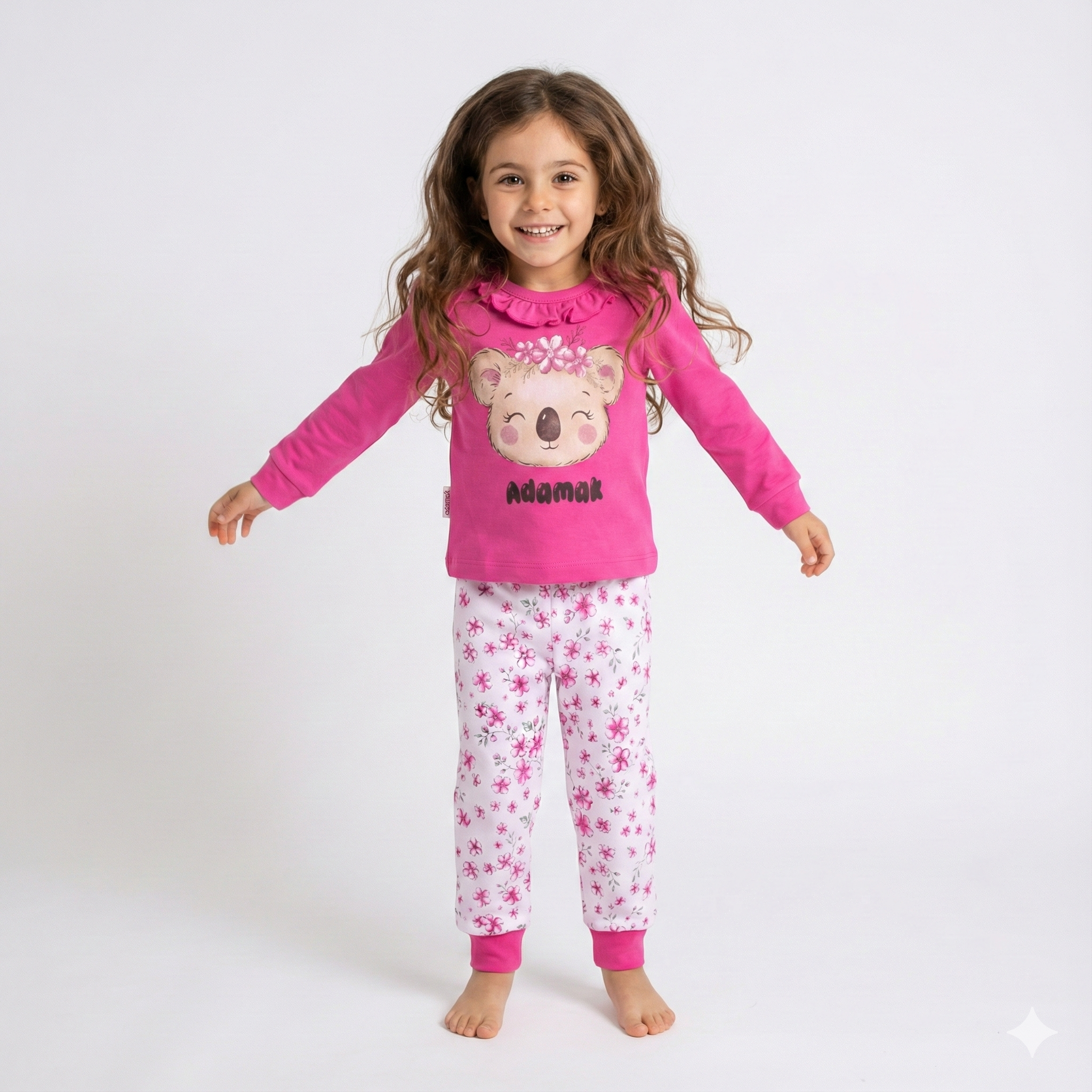 بلوز و شلوار کوآلا سرخابی