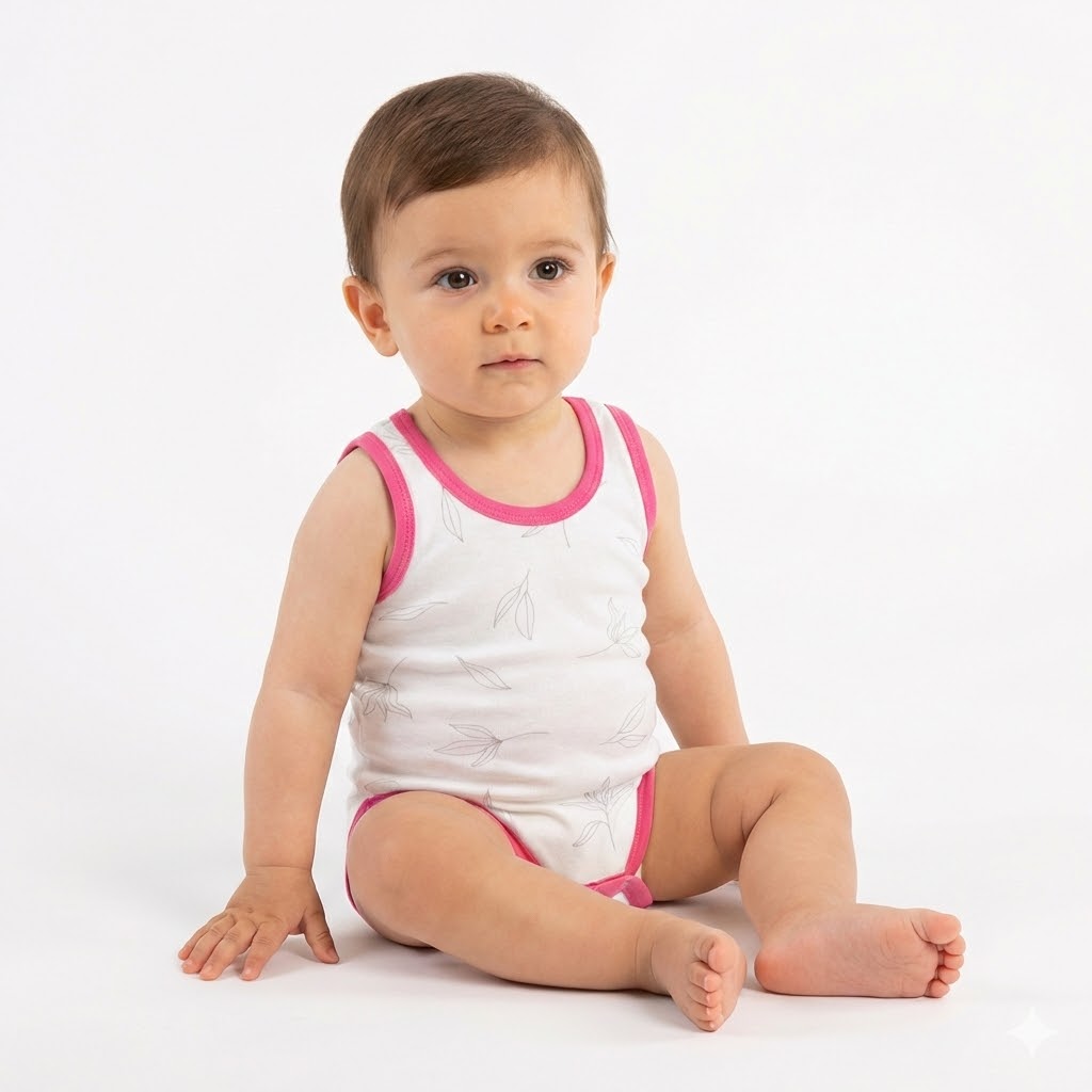 بادی رکابی برگ سفید سرخابی