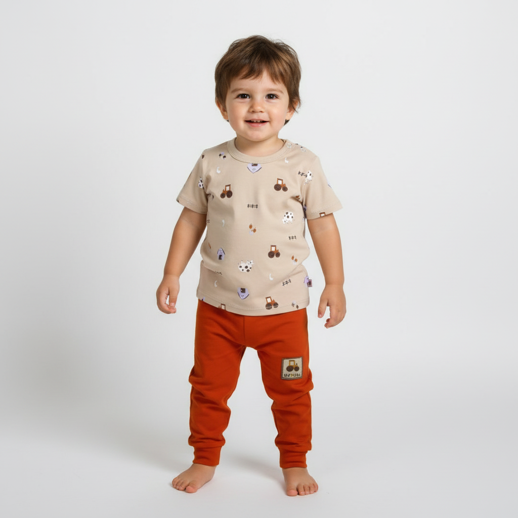 بلوز آستین کوتاه مزرعه