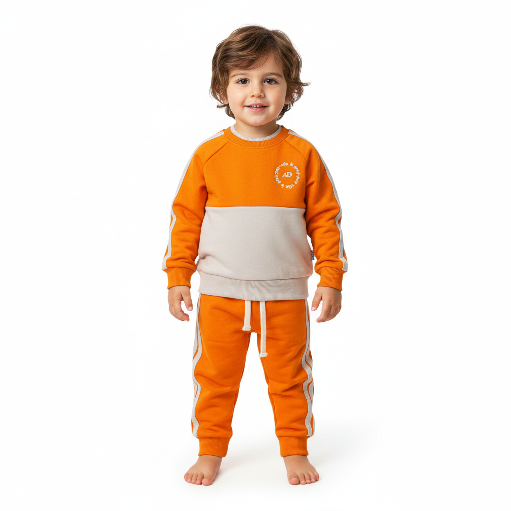 بلوز و شلوار آدمک نارنجی