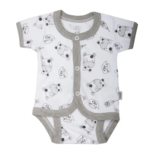 بادی آستین کوتاه پوشکی مومو