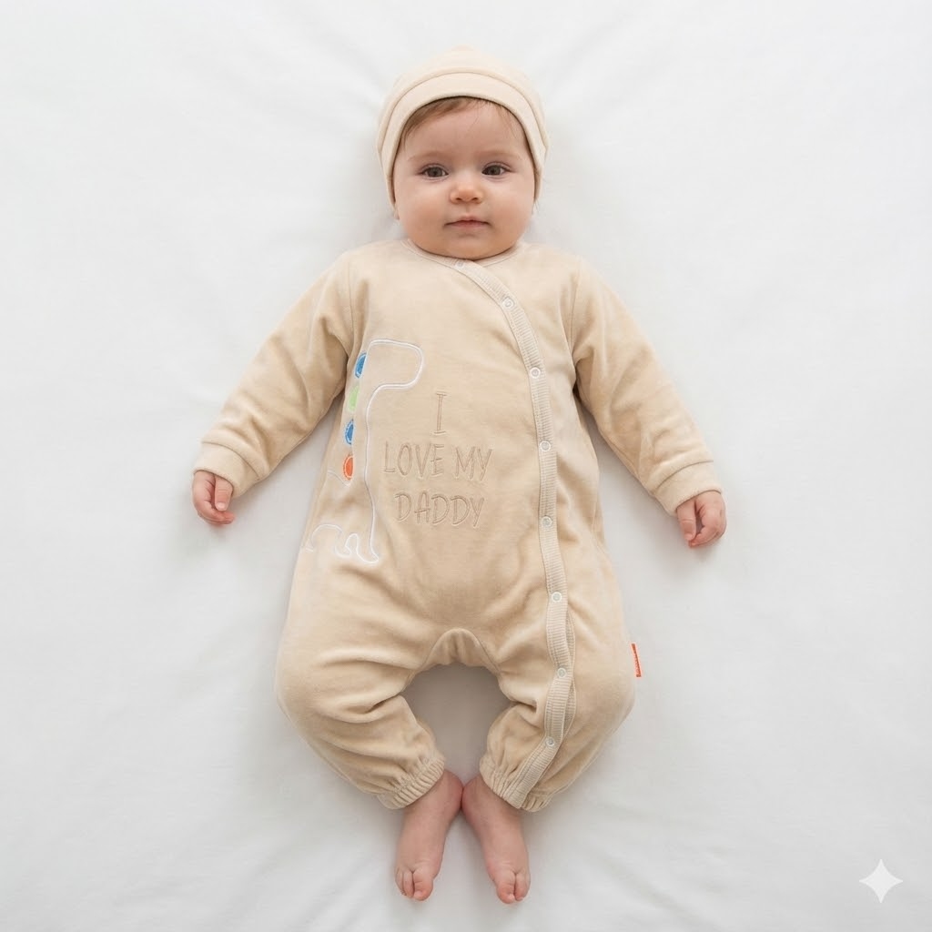 سرهمی مچدار مخمل دایناسور کرم