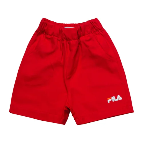 شلوارک کتان fila قرمز