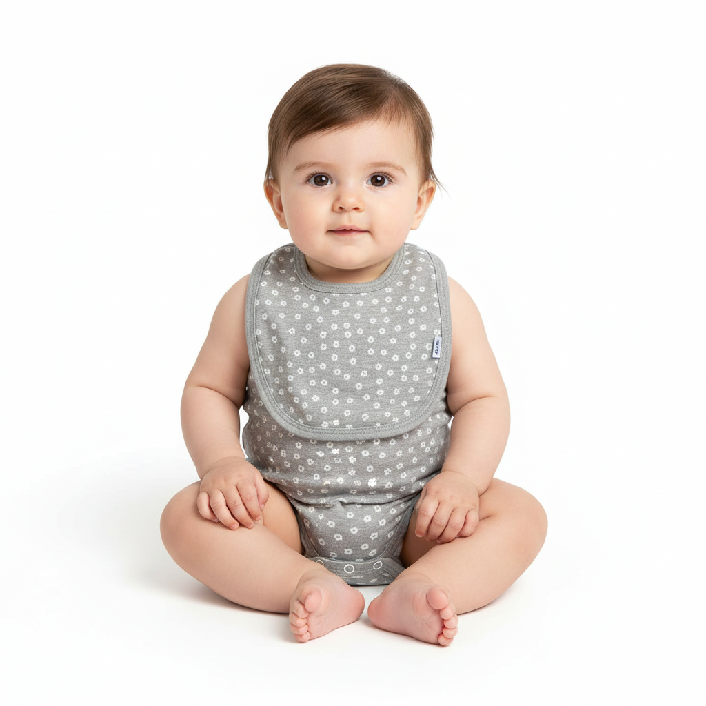 پیشبند خرگوش و گل