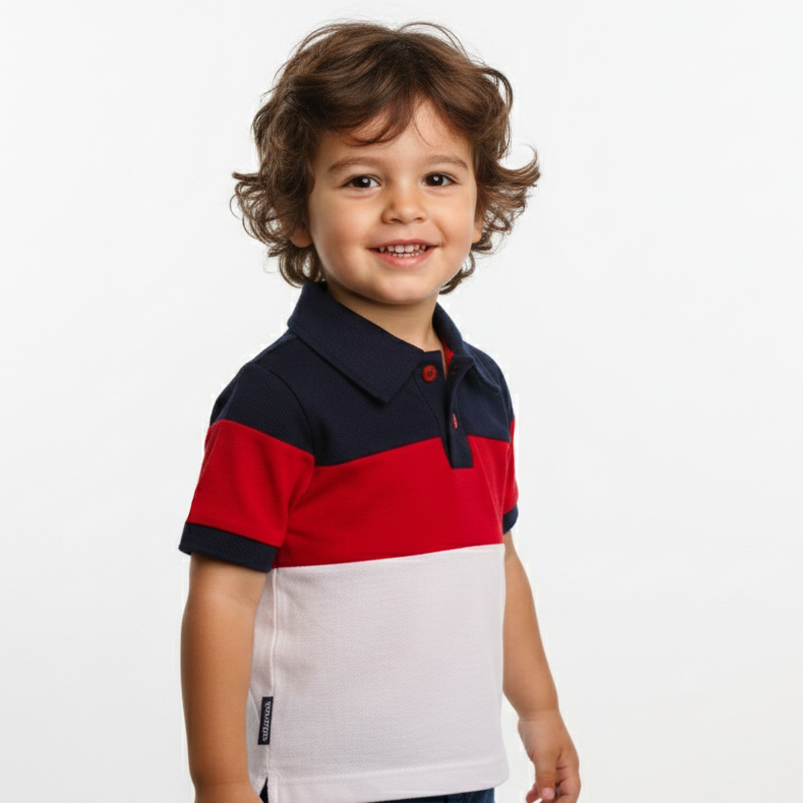 بلوز تک جودون قرمز سفید