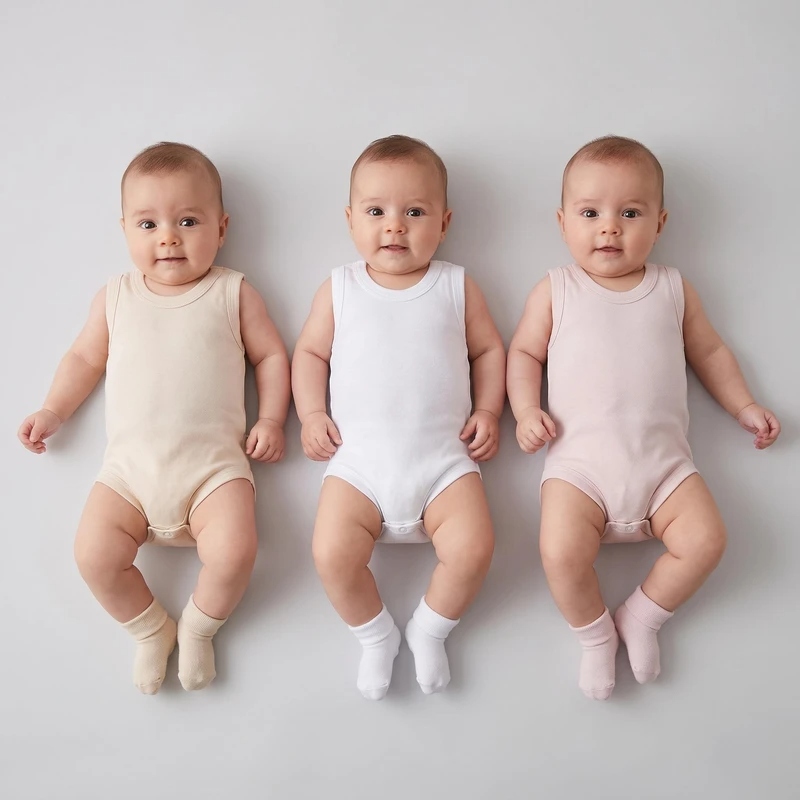 بادی رکابی رنگی مجموعه 3 عددی _2