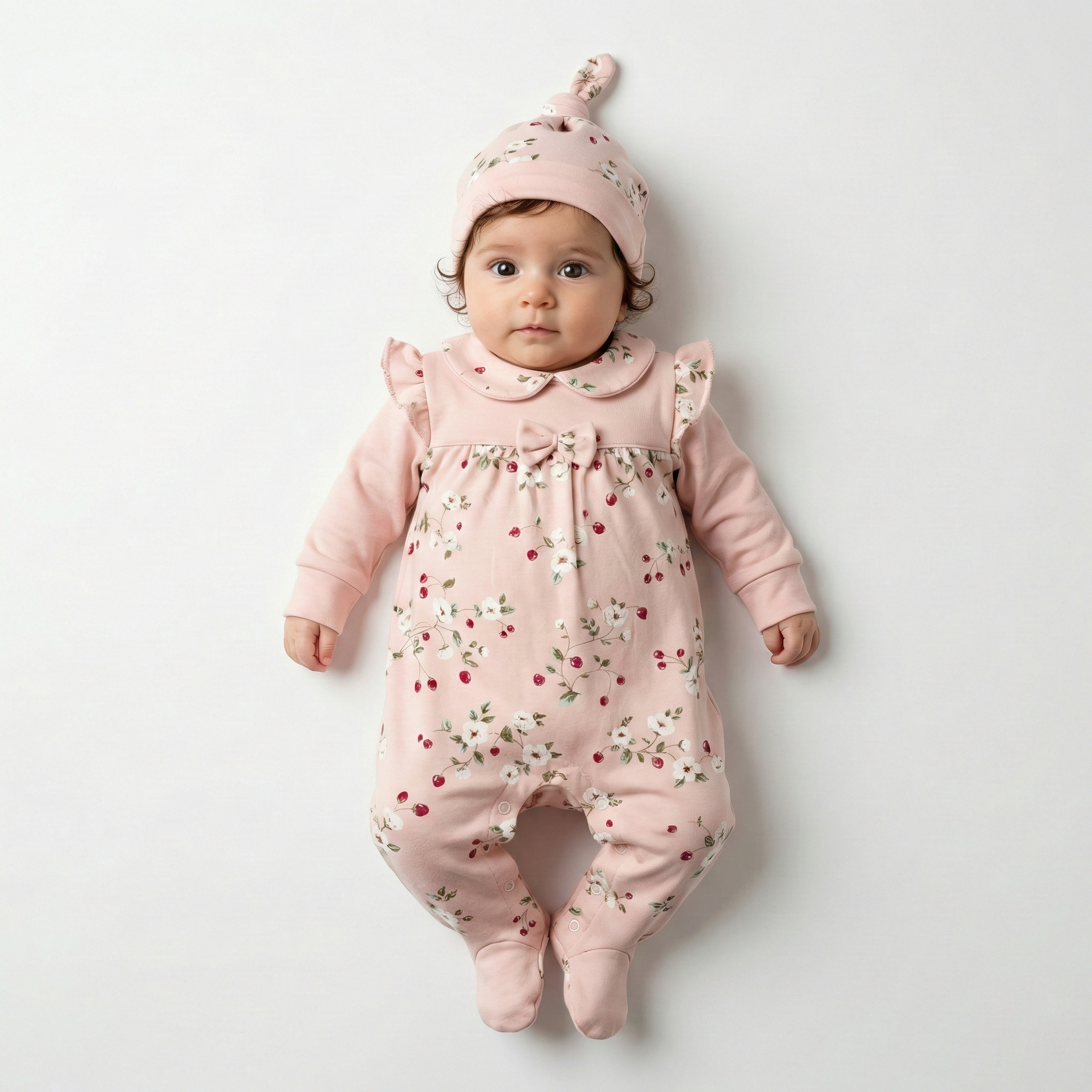 کلاه گره ای  توت فرنگی