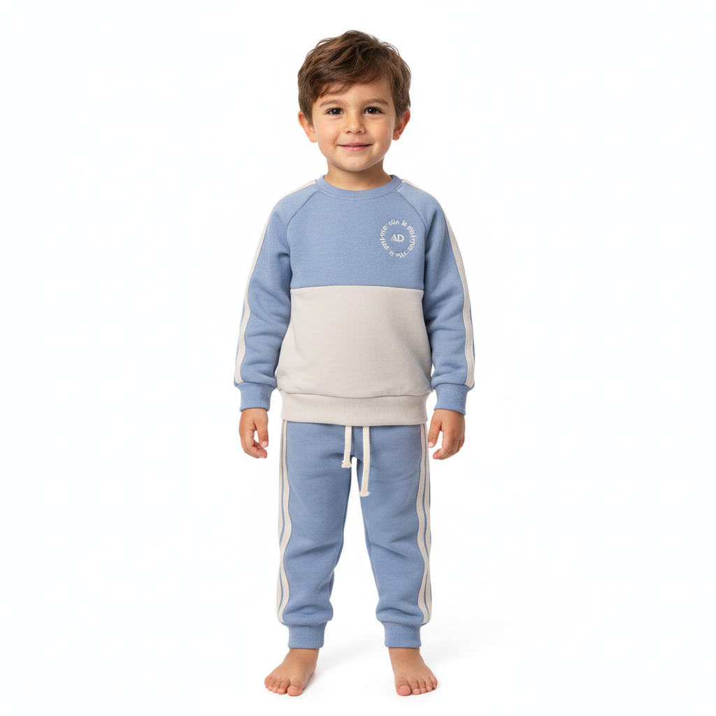 بلوز و شلوار آدمک آبی