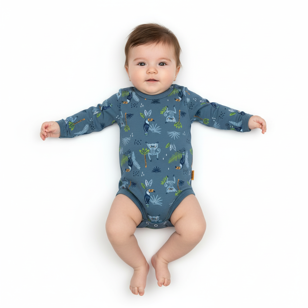 بادی آستین بلند هاوایی