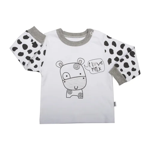 بلوز آستین بلند مومو