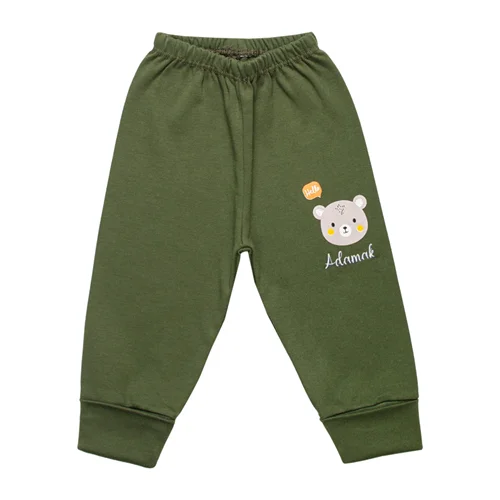 شلوار سبز راسو