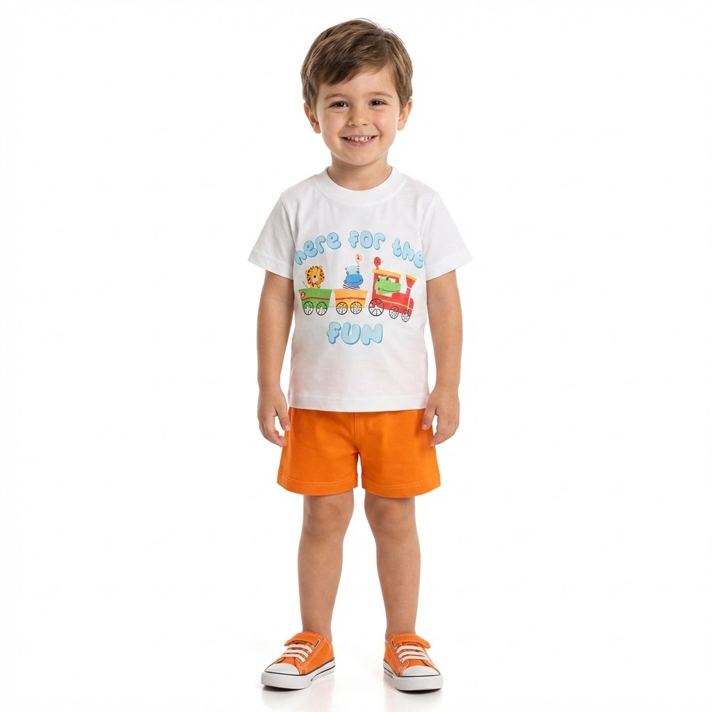 بلوز و شورت قطار خردلی