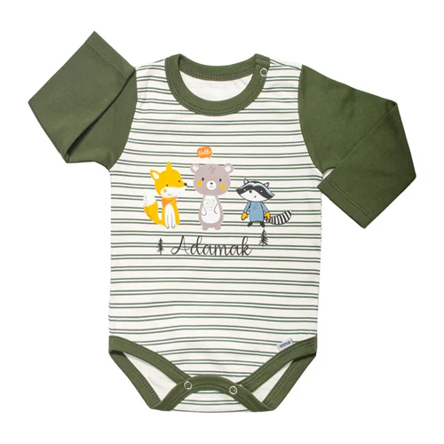 بادی آستین بلند یقه گرد راسو