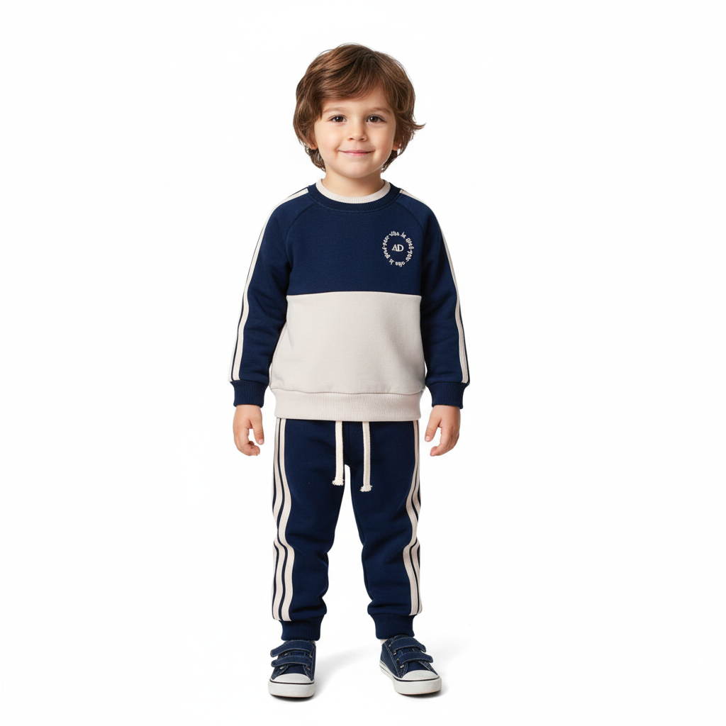 بلوز و شلوار آدمک سرمه ای