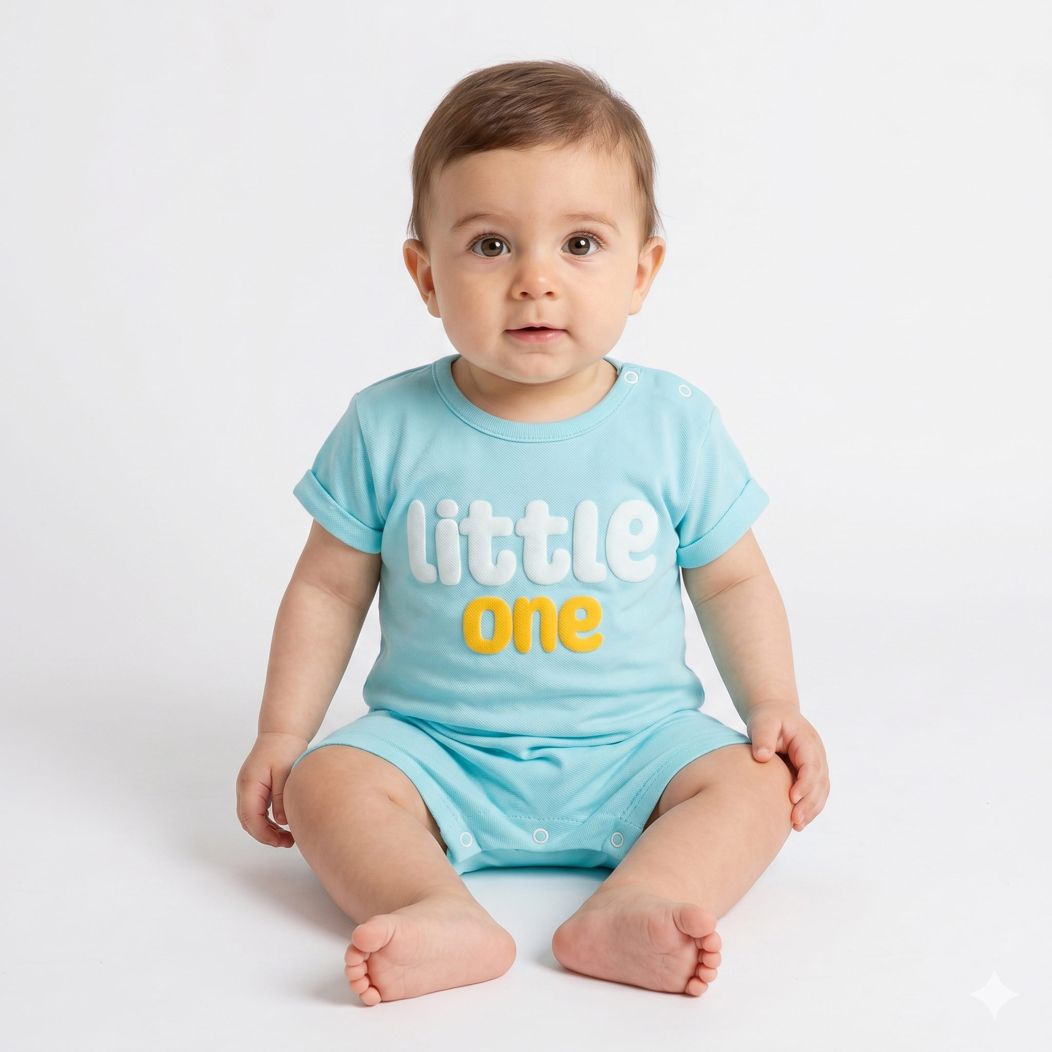 سرهم شورتي جودون  little one فیروزه ای