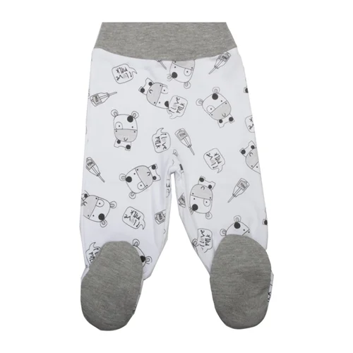 شلوار جورابدار کمر پهن مومو