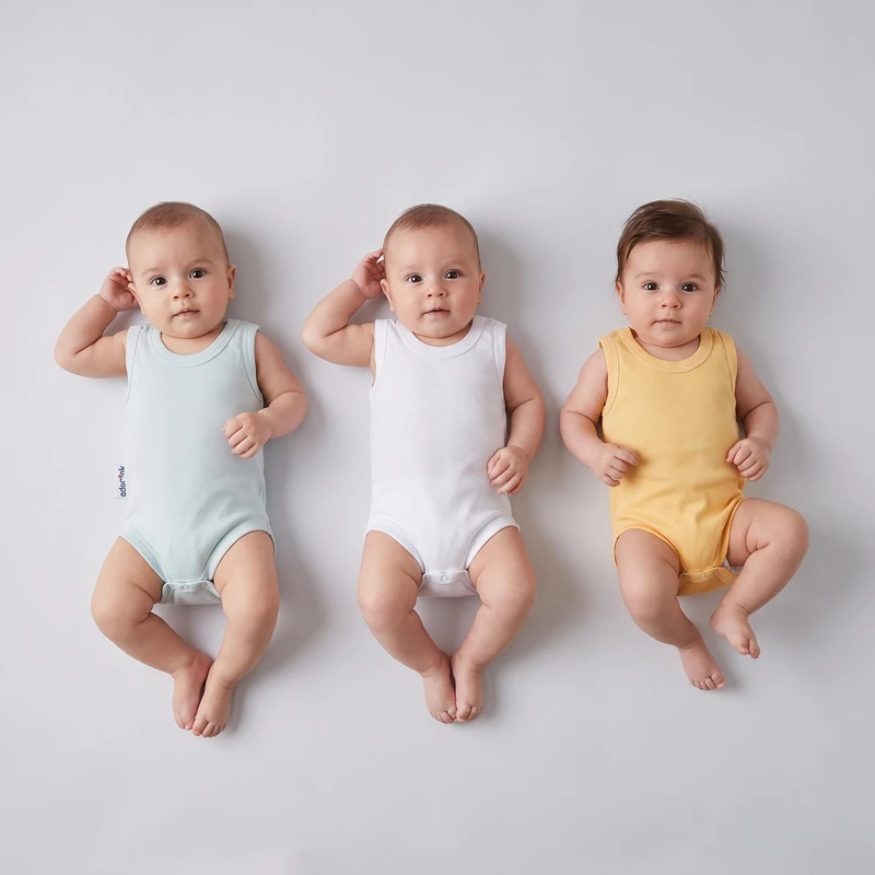 بادی رکابی رنگی مجموعه 3 عددی _3