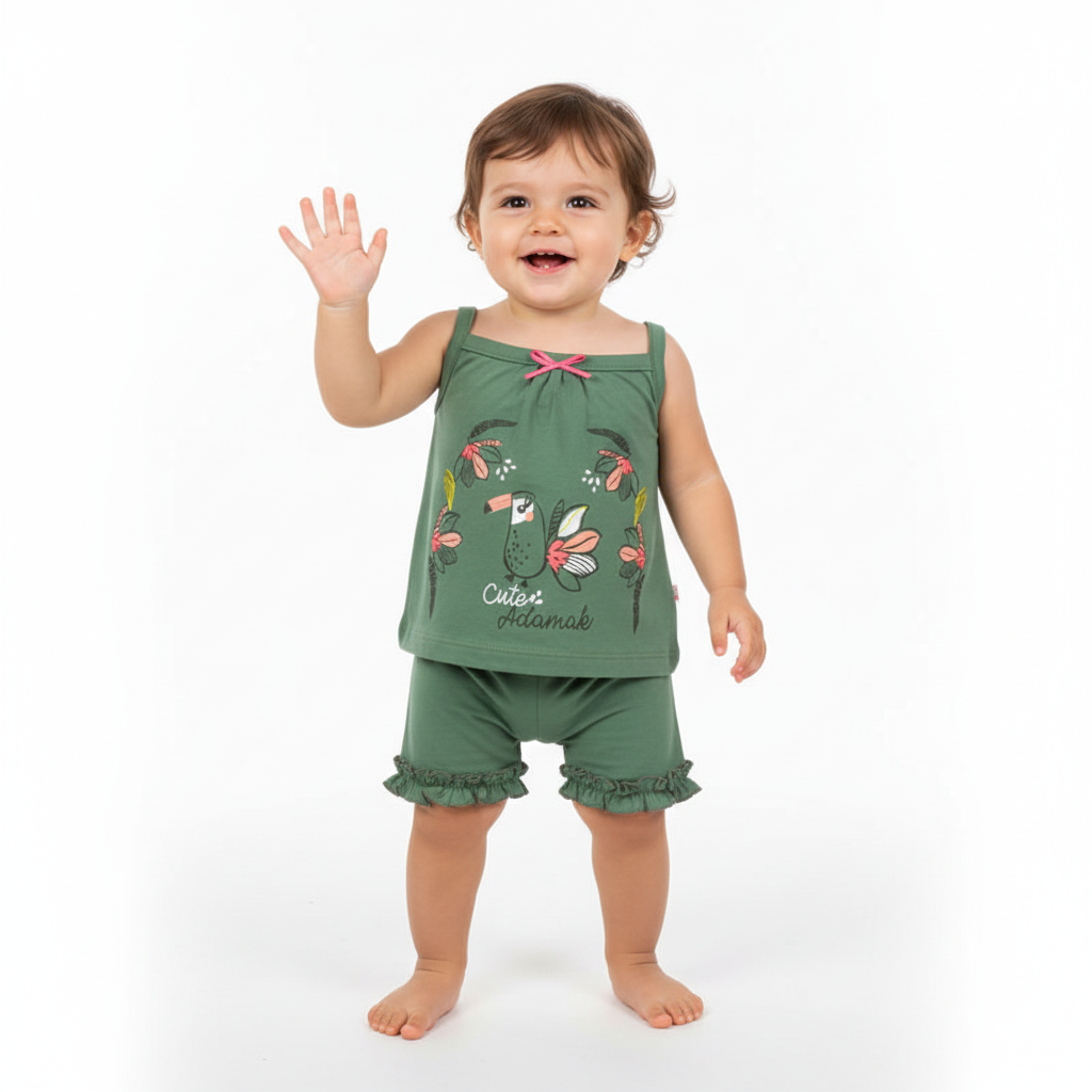 شورت پادار طوطی