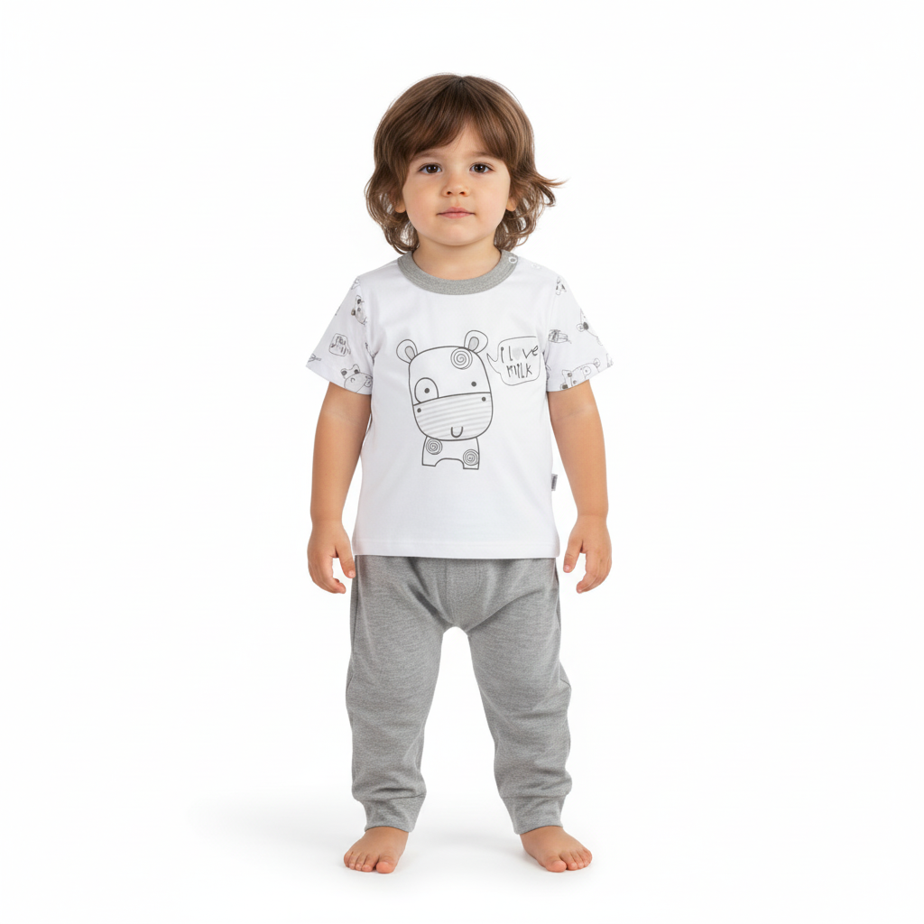 بلوز آستین کوتاه مومو