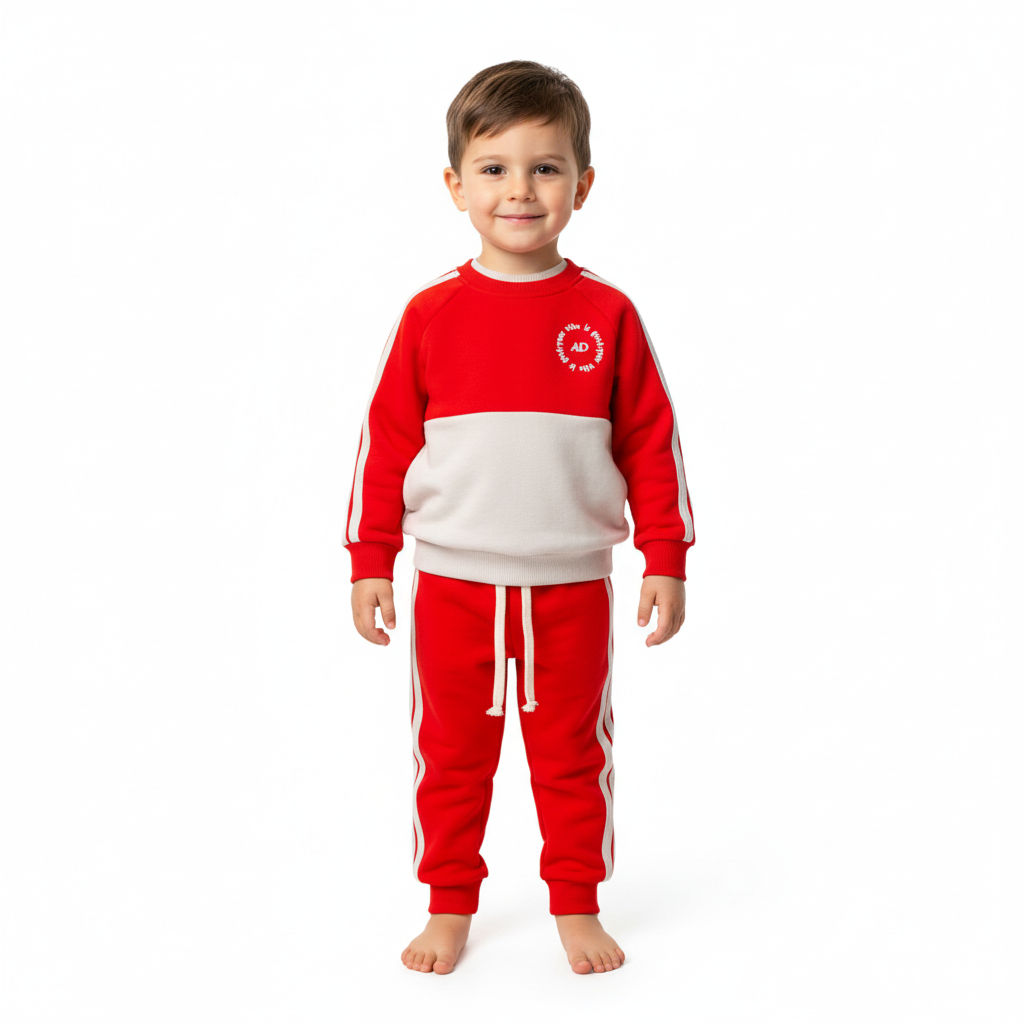 بلوز و شلوار آدمک قرمز