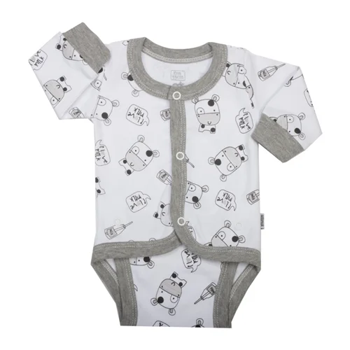 بادی آستین بلند پوشکی مومو