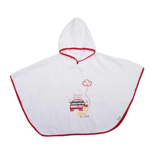 حوله تن پوش شنلی فیل سفید