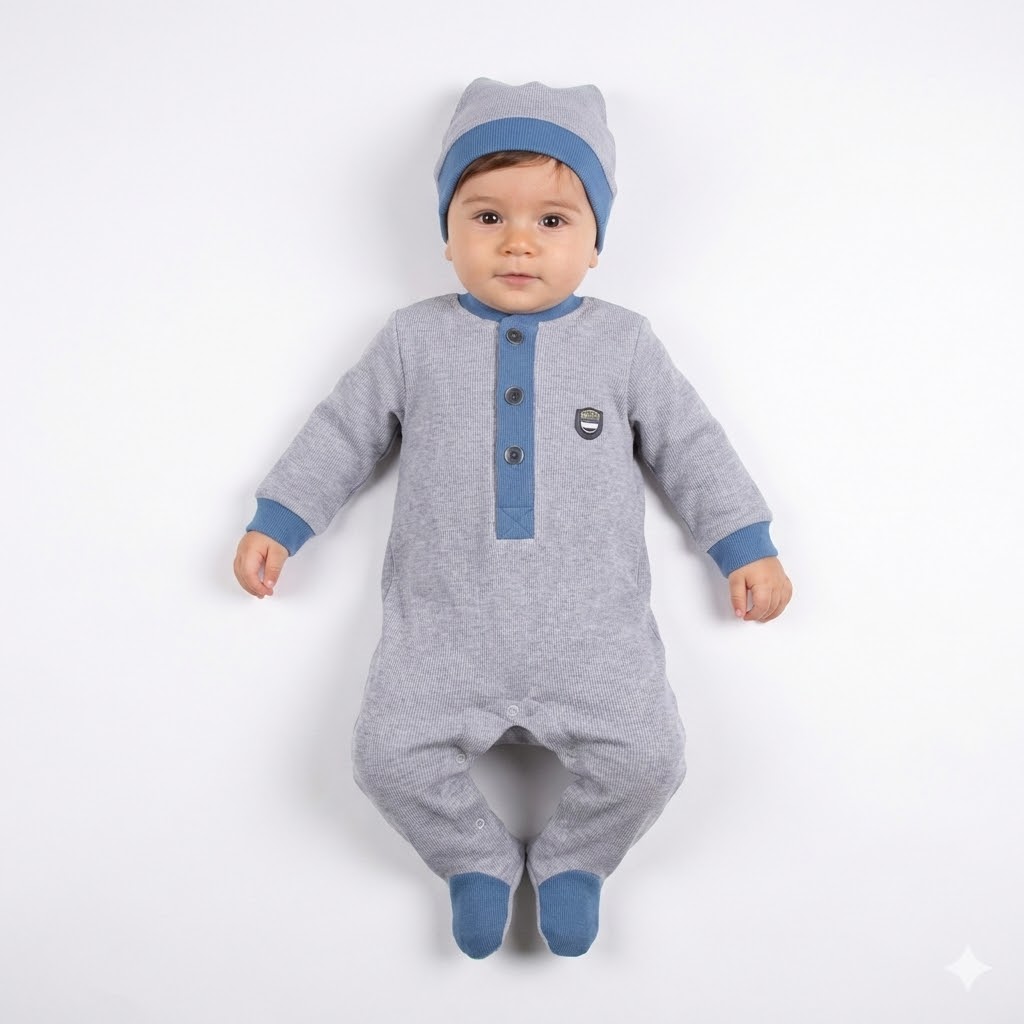 سرهمی جورابدار قاپکدار کبریتی آبی