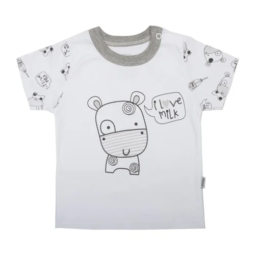 بلوز آستین کوتاه مومو