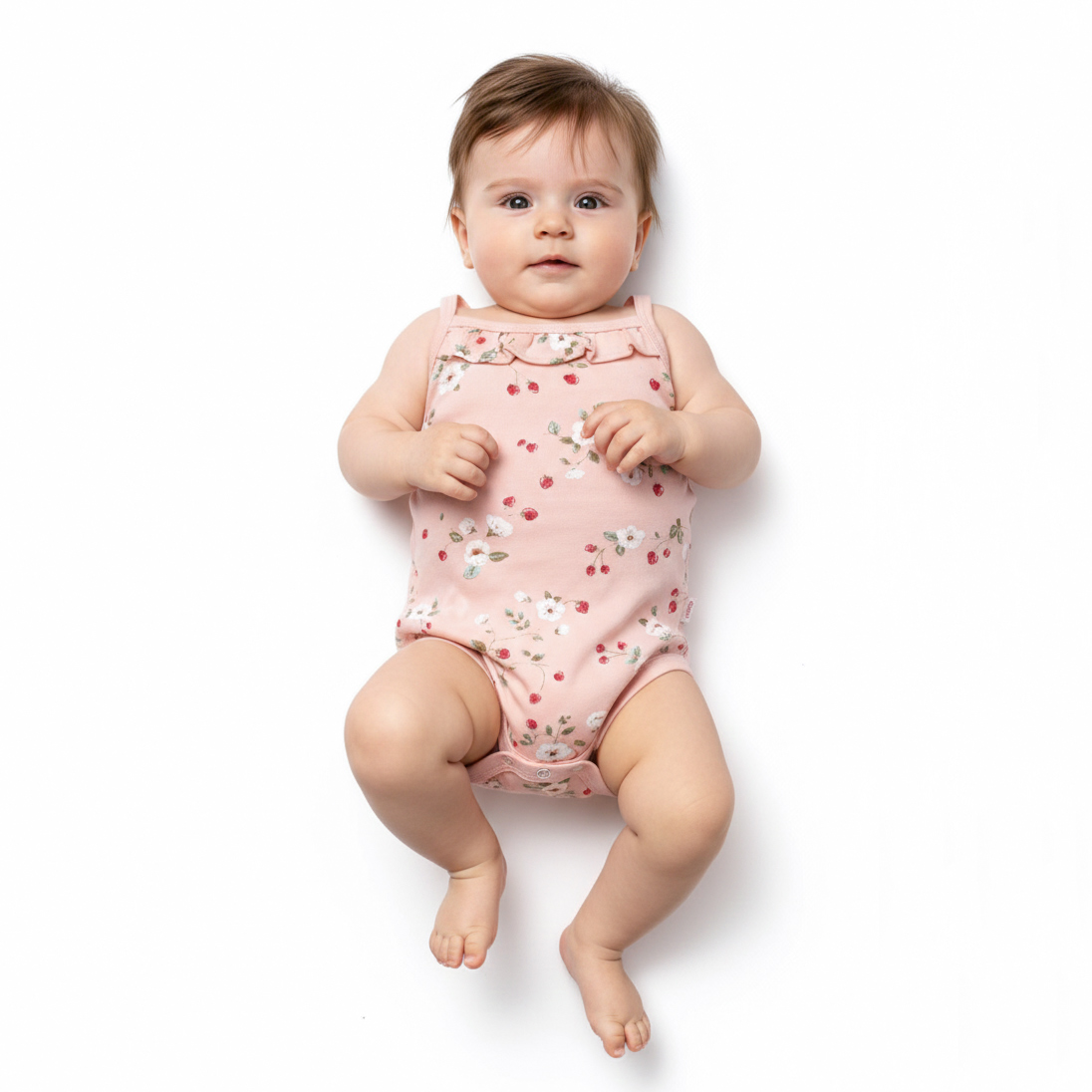 تاپ زير دكمه دار توت فرنگی