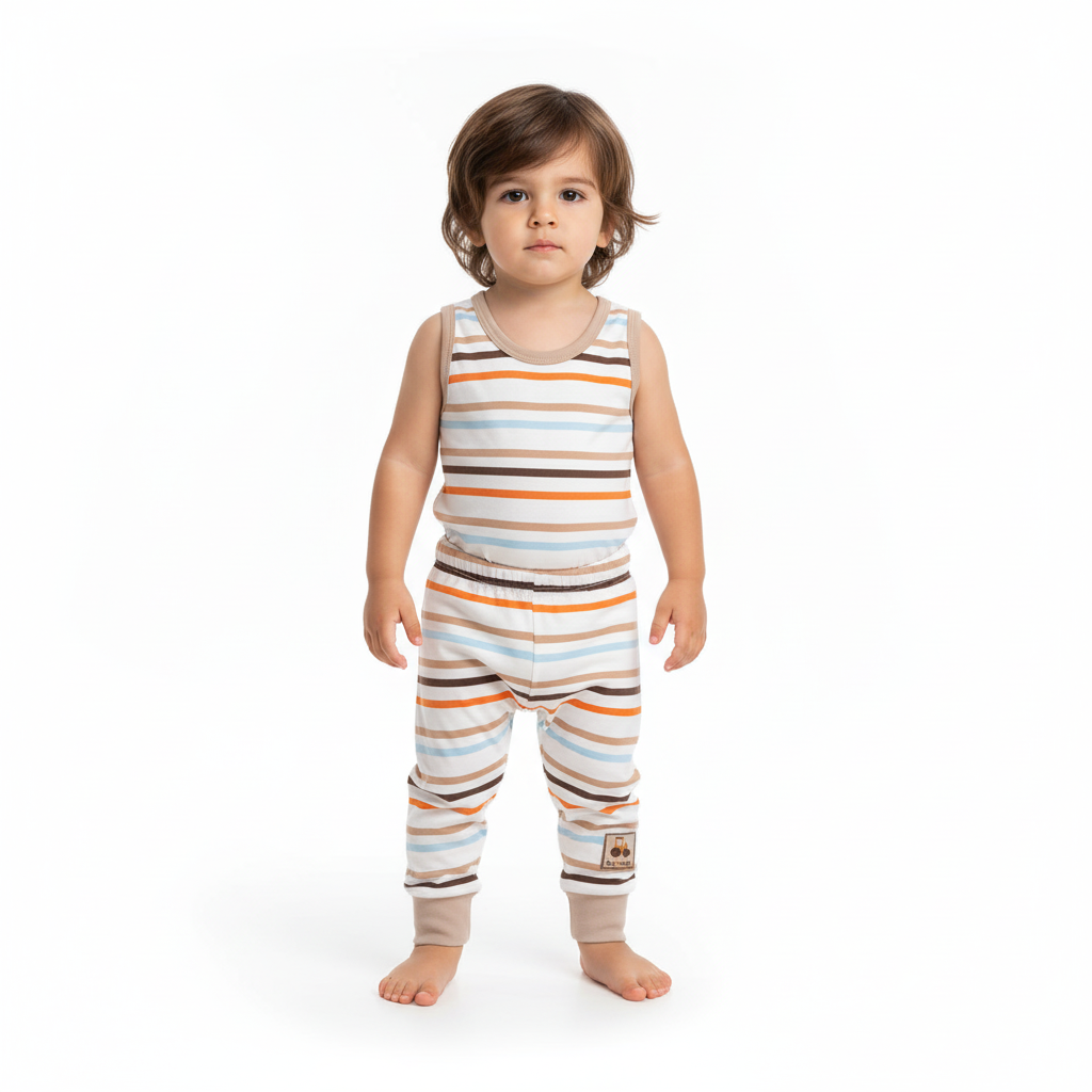 شلوار راه راه مزرعه