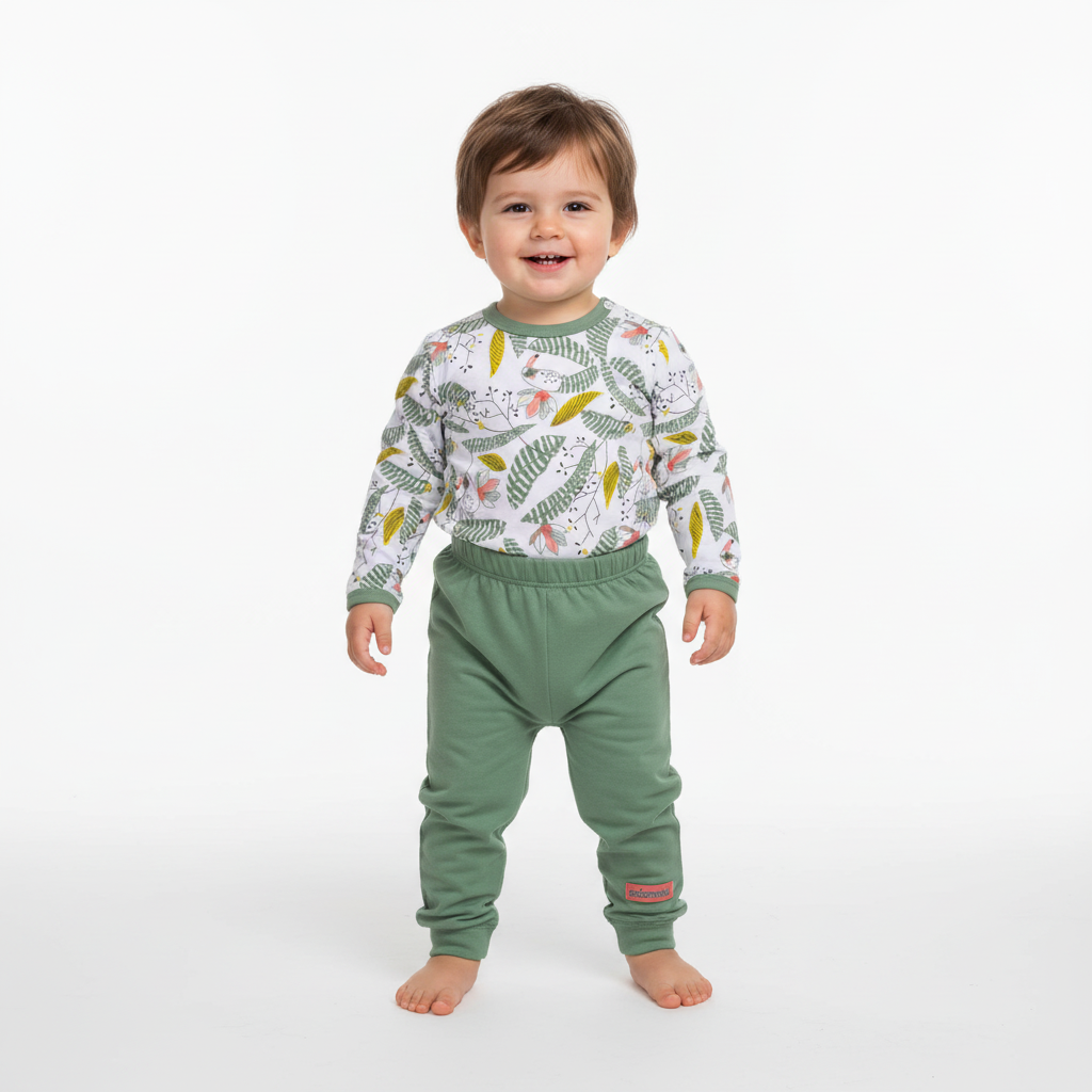 شلوار سبز طوطی