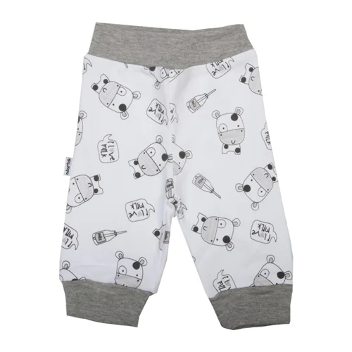 شلوار کمر پهن مومو