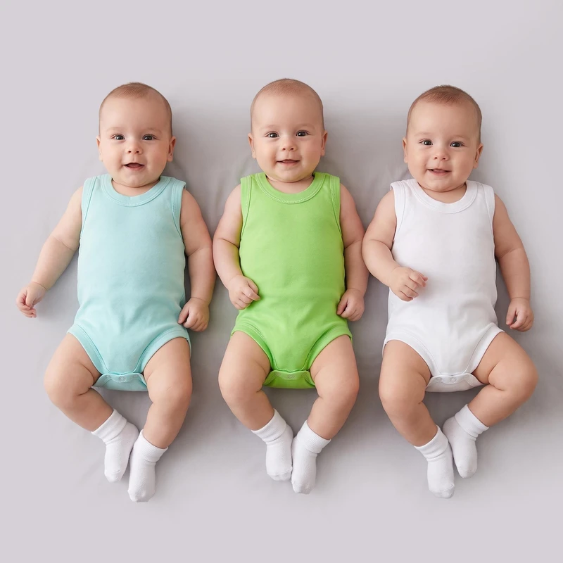 بادی رکابی رنگی مجموعه 3 عددی _5