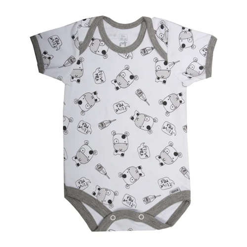 بادی آستین کوتاه یقه فرشته مومو