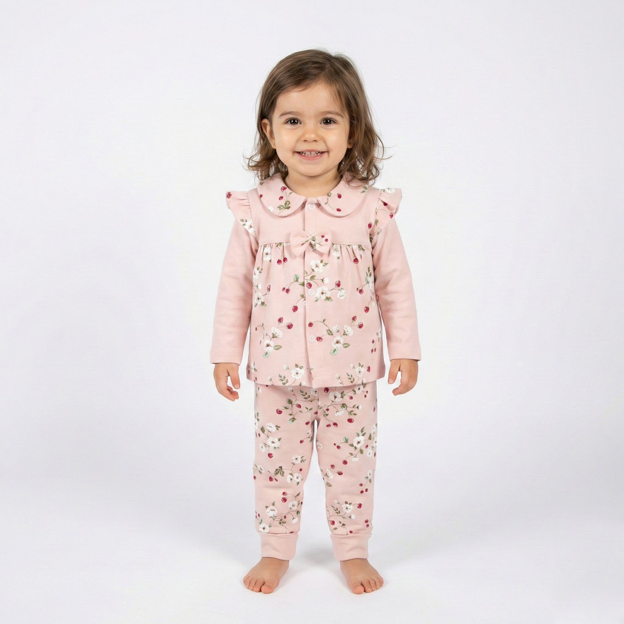 شلوار چاپی توت فرنگی